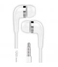 Auriculares intrauditivos tech one tec2905/ con micrófono/ jack 3.5/ blancos