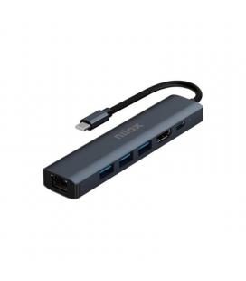 NILOX Docking Station Usb C 6 en 1