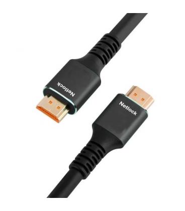 Netlock cable hdmi v2.1 m-m 8k@60hz 48gbps, 5m
