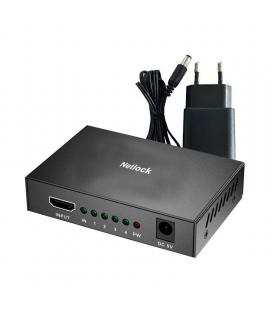 Netlock splitter hdmi 4k/30hz de 4 puertos