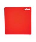 Nilox alfombrilla base antidesliz roja