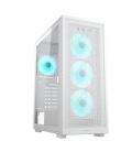 Cougar caja miditorre mx220 rgb blanca