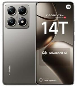 Smartphone xiaomi 14t pro 12gb/ 256gb/ 6.67'/ 5g/ gris titanio