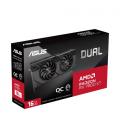 ASUS Dual -RX7800XT-O16G AMD Radeon RX 7800 XT 16 GB GDDR6