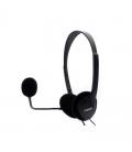 Nilox auriculares nxcm0000004 doble jack negro