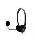 Nilox auriculares nxcm0000004 doble jack negro