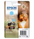 Cartucho tinta epson c13t37954010 singlepack light cyan 378xl claria photo hd ink ardilla