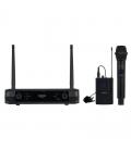 Micrófono inalámbrico doble mano y petaca uhf fonestar sonair-2mp/ incluye receptor