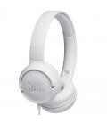Auriculares jbl tune 500/ con micrófono/ jack 3.5/ blancos