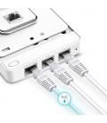 Punto de acceso inalámbrico tp-link omada eap615-wall/ wifi 6/ poe/ 1800mbps/ 2.4ghz 5ghz/ antenas de 4dbi/ wifi 802.11