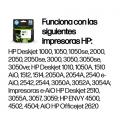 Cartucho de tinta original hp nº301 xl alta capacidad/ negro