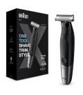Afeitadora braun wet and dry serie x xt5100/ con batería/ 6 accesorios
