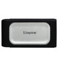 Disco externo ssd kingston sxs2000 500gb/ usb 3.2/ plata