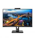 Monitor profesional philips 242b1h 23.8'/ full hd/ webcam/ multimedia/ regulable en altura/ negro