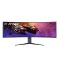 Monitor gaming ultrapanorámico curvo lg ultragear 45gr75dc-b 44.5'/ dual qhd/ 1ms/ 200hz/ va/ regulable en altura/ negro