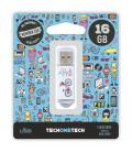 Pendrive 16gb tech one tech be bike usb 2.0