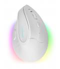 Ratón gaming ergonómico inalámbrico mars gaming mm-sk/ hasta 8400 dpi/ blanco