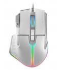 Ratón gaming mars gaming mm-xt/ hasta 12800dpi/ blanco