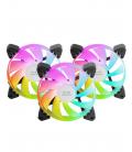 Pack 3 ventiladores mars gaming mf-3a/ 12cm/ argb