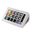Stream deck slim mars gaming msd-one/ 15 teclas lcd/ blanco