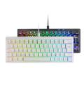 Teclado gaming mecánico mars gaming mkminipro/ switch azul/ blanco