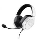 Auriculares gaming con micrófono trust gaming gxt 492w carus/ jack 3.5/ blancos