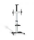 Soporte de suelo inclinable con ruedas aisens ft70tre-037 para tv 37-70'/ hasta 50kg