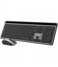 Teclado y ratón inalámbricos ngs eclipse kit