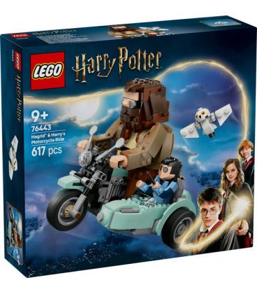 Lego harry potter viaje en moto de hagrid