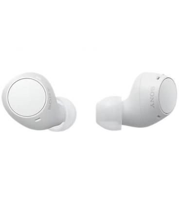 Auriculares bluetooth sony wf-c510 con estuche de carga/ autonomía 5h/ blancos