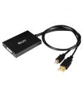 CLUB3D cac-1130 0,6 m MiniDP/USB-A DVI-D Negro