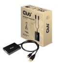 CLUB3D cac-1130 0,6 m MiniDP/USB-A DVI-D Negro