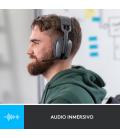 Logitech Zone Vibe 100 Auriculares Inalámbricos Grafito