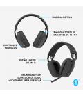 Logitech Zone Vibe 100 Auriculares Inalámbricos Grafito