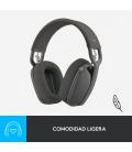 Logitech Zone Vibe 100 Auriculares Inalámbricos Grafito
