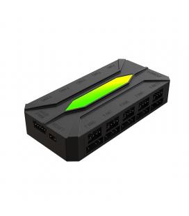 Keep out hub ventiladores x-fhub10 10 ports argb
