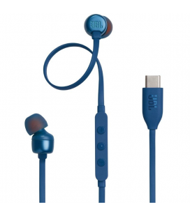 Auriculares intrauditivos jbl tune 310c/ con micrófono/ azules