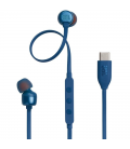 Auriculares intrauditivos jbl tune 310c/ con micrófono/ azules