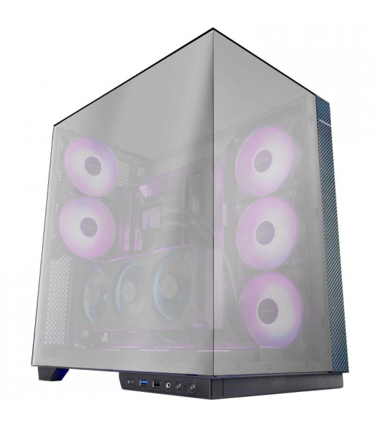 Case PC MIR B200 Micro ATX - Vetro Temperato USB 3.2 Nero Con Ventole ARGB - Foto 9