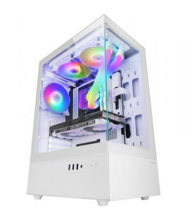 Caja gaming semitorre mars gaming mc-xo/ blanca