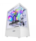 Caja gaming semitorre mars gaming mc-xo/ blanca