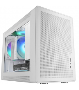 Caja gaming minitorre mars gaming mc-xps/ blanca