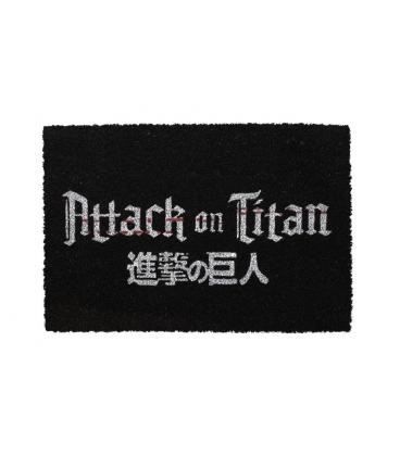 Felpudo 60x40 cm logo attack on titan