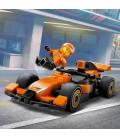 Lego city piloto de formula 1 con coche mclaren