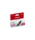 Cartucho de tinta original canon cli-551m xl alta capacidad/ magenta