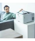 Impresora láser led color brother hl-l3240cdw wifi/ dúplex/ blanca