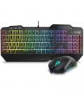 Pack gaming krom krusher/ teclado semimecánico + ratón