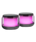 Altavoces con bluetooth mars gaming ms-aura/ 15w/ 2.0/ negros