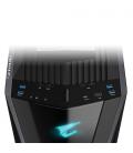 GIGABYTE AORUS C700 GLASS Caja de PC – Torre completa, compatible con hasta E-ATX y radiadores de 420 mm, 5 ventiladores de 120 