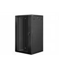 ARMARIO RACK LANBERG 22U 600X600X1082 AUTO ENSAMBLADO 19" HASTA 60 KG NEGRO